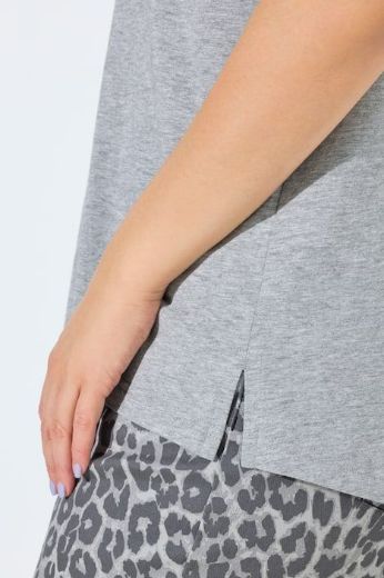 Plus size veliki brojevi Majica kratkih rukava šireg kroja za punije