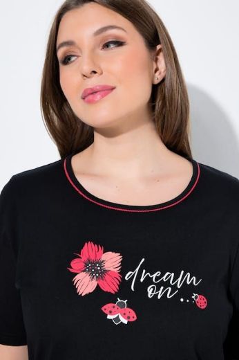 Plus size veliki brojevi Pidžama dvodijelna kratkih rukava za punije