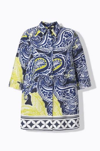 Plus size veliki brojevi Bluza duža 3/4 rukava za punije