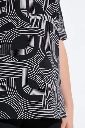 Plus size veliki brojevi Majica kratkih rukava s izrezom za punije