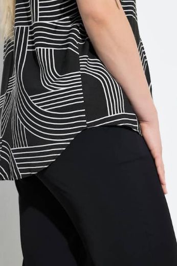 Plus size veliki brojevi Bluza kratkih rukava V izreza za punije