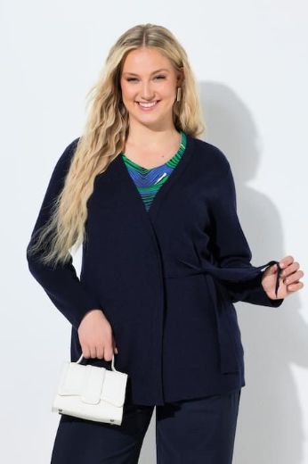 Plus size veliki brojevi Kardigan dugih rukava za punije