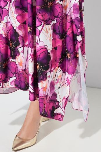 Plus size veliki brojevi Haljina elegantna bez rukava cvjetnog uzorka za punije