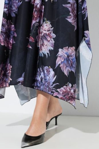 Plus size veliki brojevi Haljina elegantna midi bez rukava okruglog izreza za punije