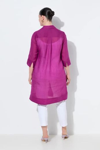 Plus size veliki brojevi Bluza 3/4 rukava dužeg kroja za punije