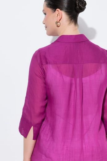 Plus size veliki brojevi Bluza 3/4 rukava dužeg kroja za punije