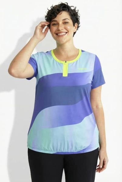 Veliki brojevi Majica sportska kratkih rukava moda za punije