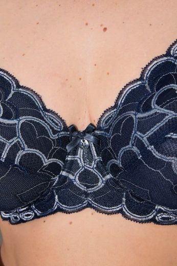 Plus size veliki brojevi Grudnjak sa žicom s dodatkom ukrasne čipke za punije