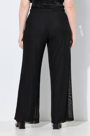 Plus size veliki brojevi Hlače širokih nogavica elastičnog struka za punije