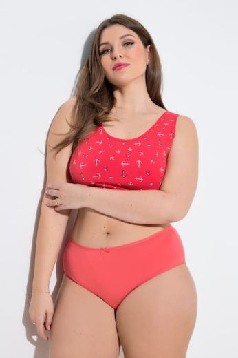 Plus size veliki brojevi Gaćice midi 5 komada za punije