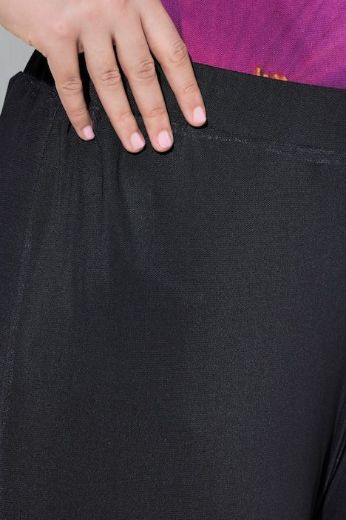 Plus size veliki brojevi Hlače elegantne od šifona širokih nogavica za punije