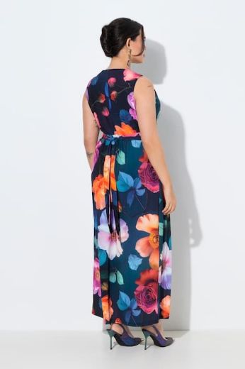 Plus size veliki brojevi Haljina elegantna maxi bez rukava A kroja za punije