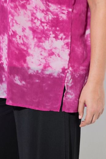 Plus size veliki brojevi Bluza elegantna bez rukava A kroja za punije
