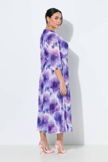 Plus size veliki brojevi Haljina elegantna maxi 3/4 rukava za punije