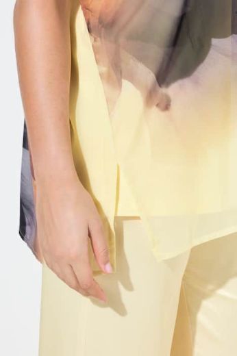 Plus size veliki brojevi Bluza kratkih rukava V ovratnika za punije