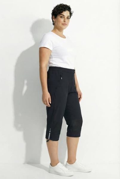 Veliki brojevi Hlače capri vodoodbojne moda za punije