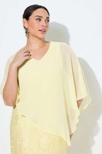 Plus size veliki brojevi Haljina elegantna 3/4 rukava A kroja za punije