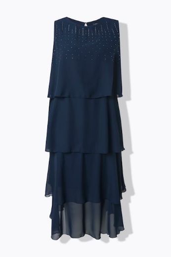 Plus size veliki brojevi Haljina elegantna maxi bez rukava za punije