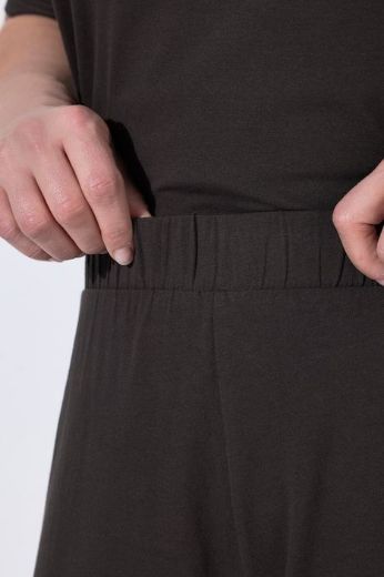 Plus size veliki brojevi Hlače capri pamučne sa čipkastim detaljima za punije