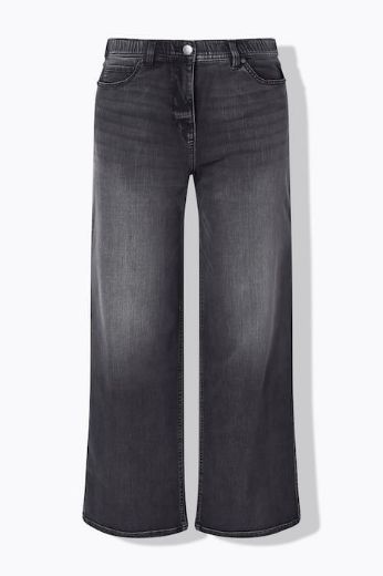 Plus size veliki brojevi Traperice širokih nogavica rastezljive za punije