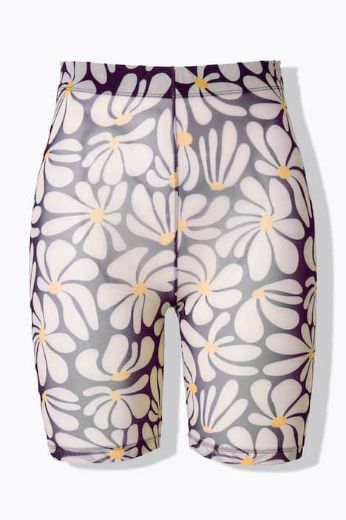 Plus size veliki brojevi Hlače biciklističke kratkih nogavica  cvjetni uzorak za punije