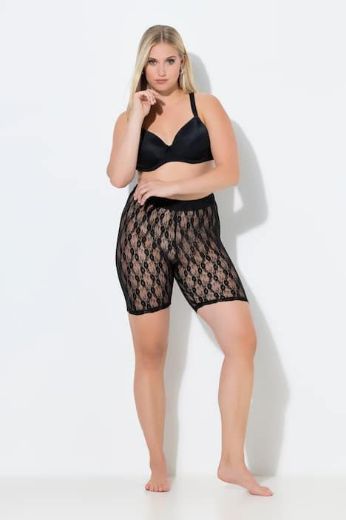 Plus size veliki brojevi Hlače biciklističke kratkih nogavica  čipkaste za punije