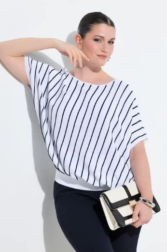 Plus size veliki brojevi Pulover kratkih rukava za punije