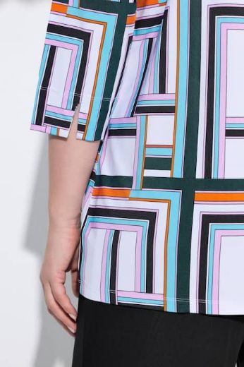 Plus size veliki brojevi Košulja 3/4 rukava za punije