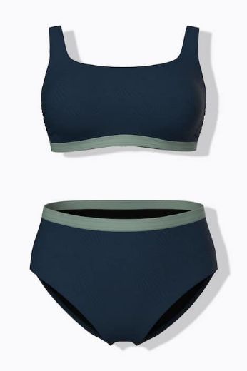 Plus size veliki brojevi Kupaći kostim dvodijelni za punije