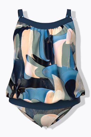 Plus size veliki brojevi Kupaći kostim Tankini mekanih košarica za punije