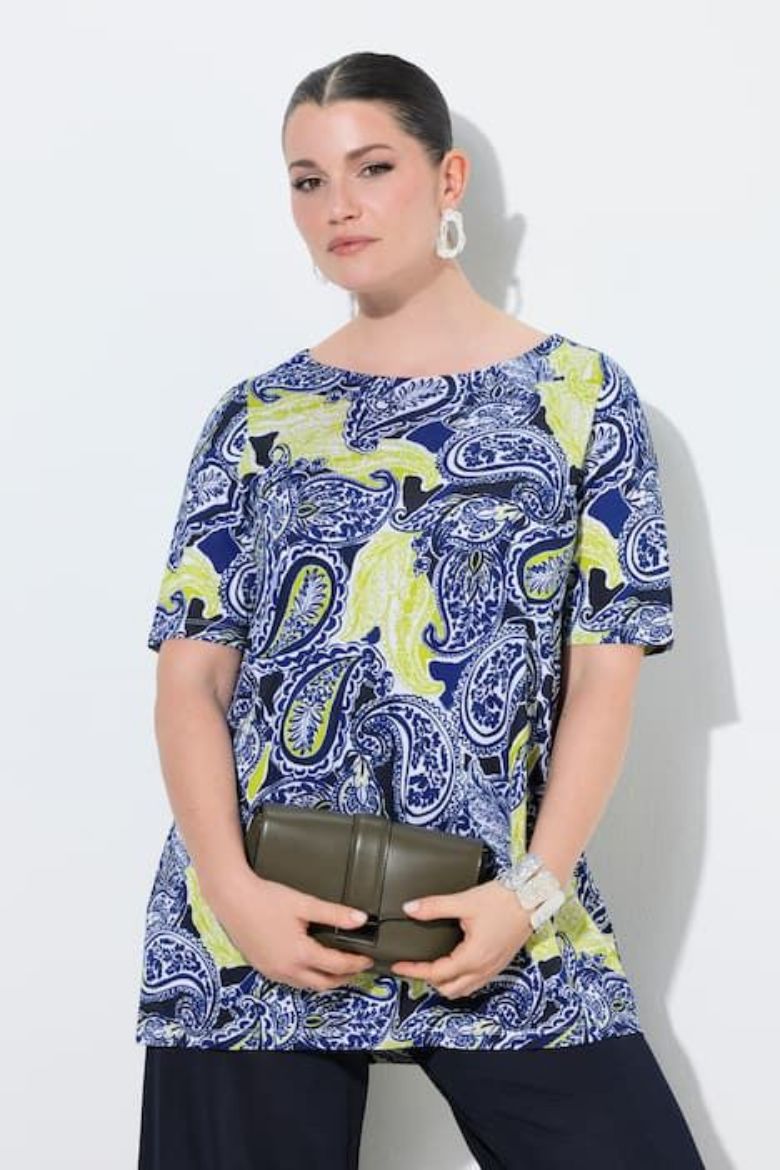 Plus size veliki brojevi Bluza kratkih rukava za punije