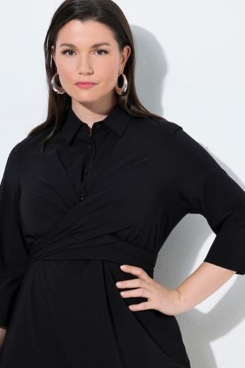 Plus size veliki brojevi Haljina elegantna 3/4 rukavi za punije