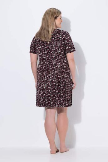 Plus size veliki brojevi Spavaćica kratkih rukava za punije