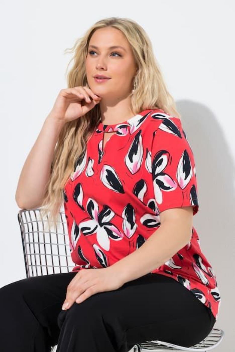 Plus size veliki brojevi Majica kratkih rukava za punije