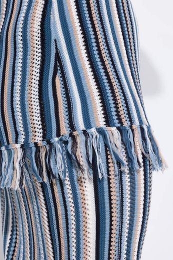 Plus size veliki brojevi Majica bez rukava pletena okrulog ovratnika za punije