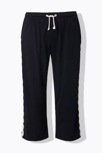 Plus size veliki brojevi Hlače širokih nogavica elastičnog struka za punije