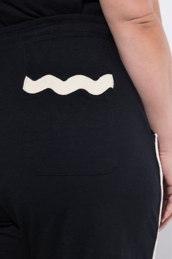 Plus size veliki brojevi Hlače širokih nogavica elastičnog struka za punije