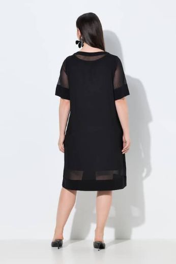 Plus size veliki brojevi Haljina elegantna  3/4 rukava za punije