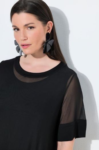 Plus size veliki brojevi Haljina elegantna  3/4 rukava za punije