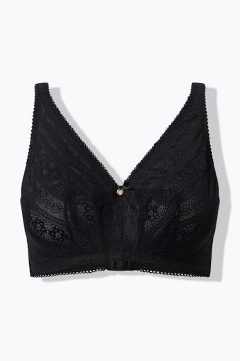 Plus size veliki brojevi Grudnjak bez žice s dodatkom čipke za punije