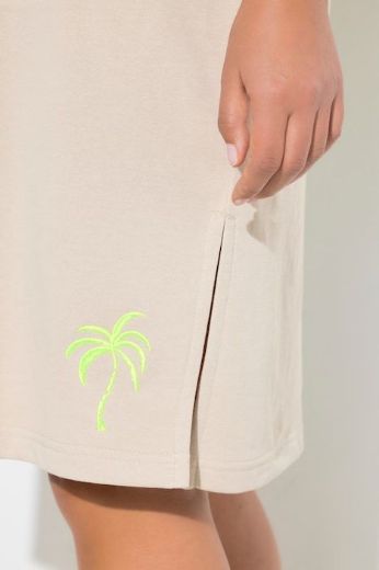 Plus size veliki brojevi Haljina kratkih rukava s kapuljačom za punije