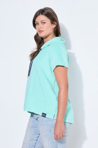 Plus size veliki brojevi Majica kratkih rukava s kapuljačom za punije