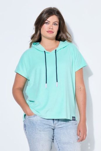 Plus size veliki brojevi Majica kratkih rukava s kapuljačom za punije