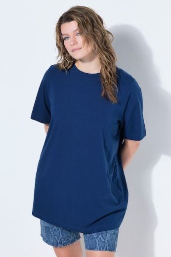 Plus size veliki brojevi Majica dugi model kratkih rukava za punije