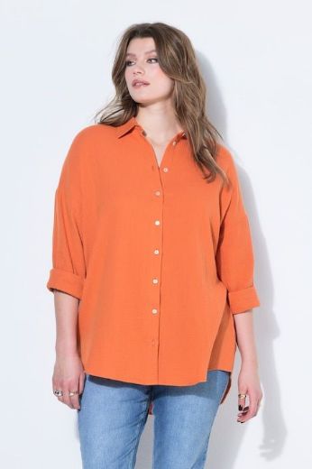 Plus size veliki brojevi Bluza na kopčanje za punije