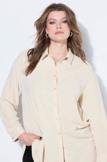 Plus size veliki brojevi Bluza krep za punije