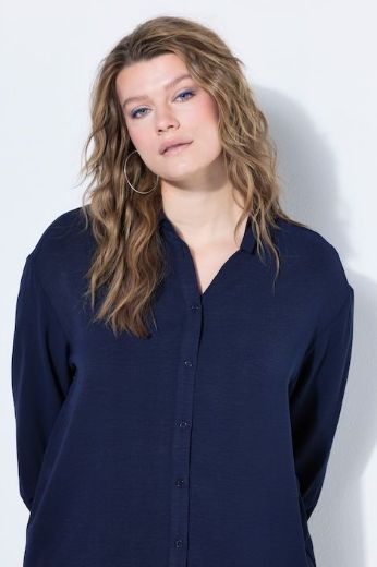 Plus size veliki brojevi Bluza krep za punije