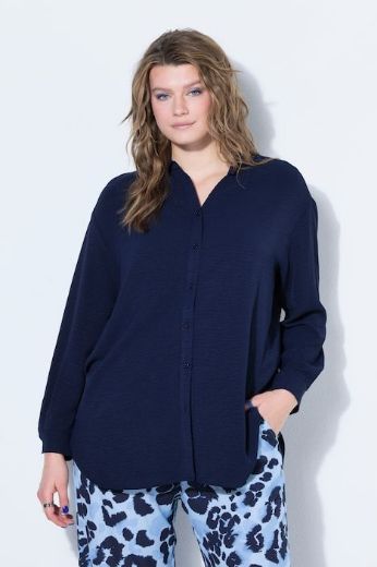Plus size veliki brojevi Bluza krep za punije