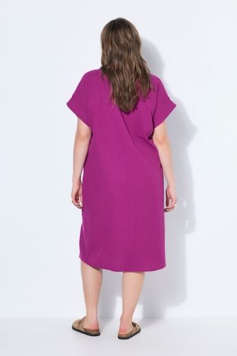 Plus size veliki brojevi Bluza od muslina dugog kroja za punije