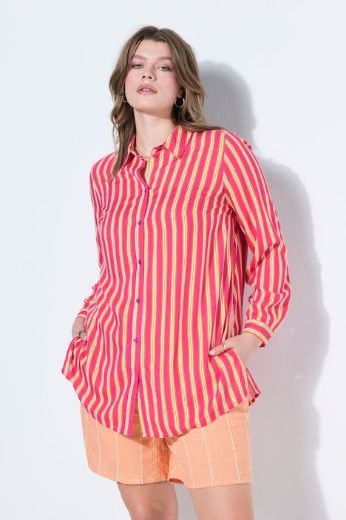 Plus size veliki brojevi Košulja dugih rukava ravnog kroja za punije